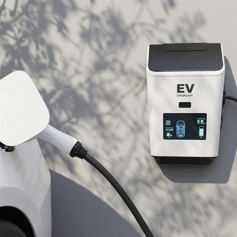 CABLU incarcare auto EV GEMBIRD, Type 2 (T) la Type 2 (M), 16A, trifazat, 11KW, cablu 5x2.5mm2 + 1x0.75mm2, IP55, 8m, black, "EV-T2MF-11KW-8M" — miniatură