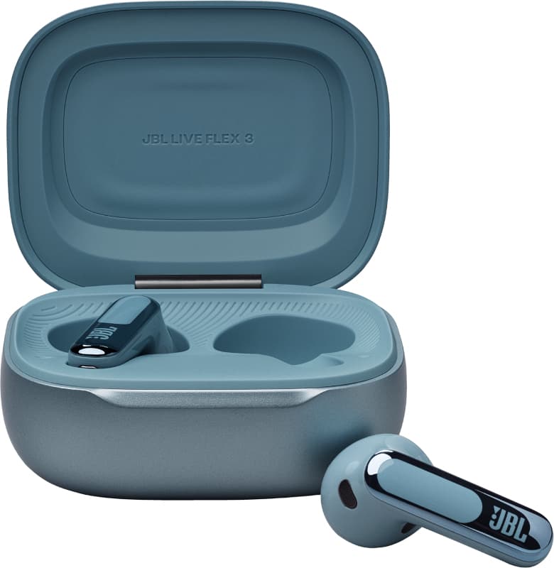 Live Flex 3, 10 ore, Bluetooth 5.3, Albastru "JBLLIVEFLEX3BLU" — miniatură