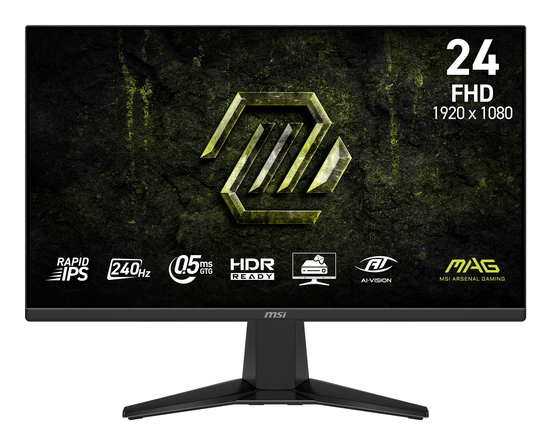 MSI MAG 245F X24 24inch Gaming Monitor IPS FHD 240Hz HDMI DP 0.5ms "MAG 245F X24"