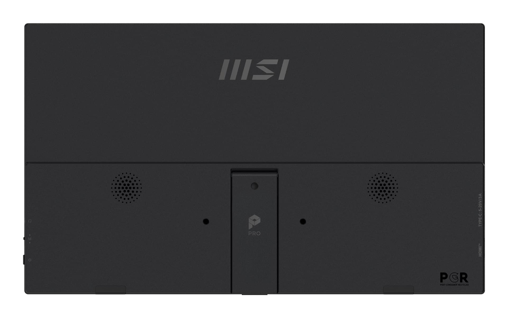 MSI PRO MP165 E6 15.6inch IPS FHD 60Hz 4ms HDMI 2xUSB Type C 2x1W Speaker "PRO MP165 E6" — miniatură