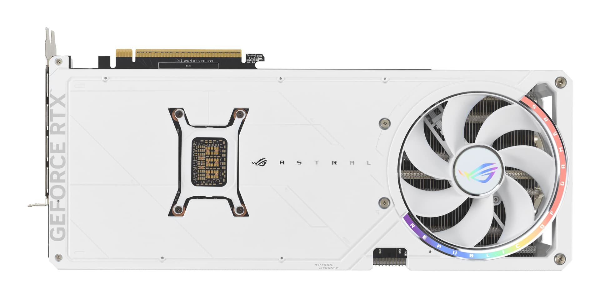 VGA PCIE16 RTX5080 16GB GDDR7/ASTRAL-RTX5080-O16G-WH ASUS "ROG-ASTRAL-RTX5080-O16G-WHITE" — miniatură