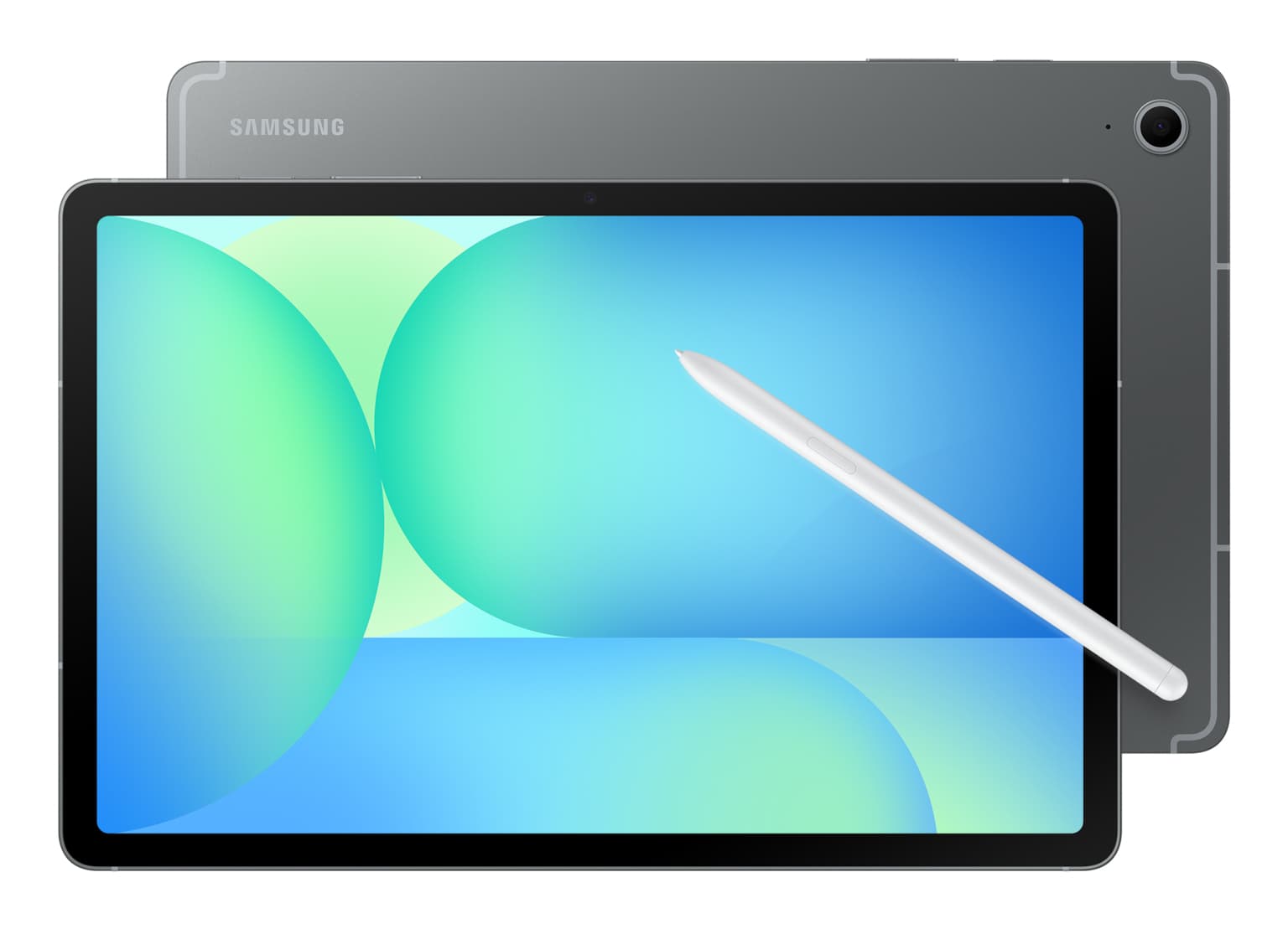 Tableta Samsung Galaxy Tab S10 FE, Procesor Exynos 1580# Octa-Core, Ecran TFT 90Hz 10.9", 8GB RAM, 128GB Flash, GPS, Wi-Fi, Bluetooth, Android, S Pen (Gri) "SM-X520NZAREUB" — miniatură