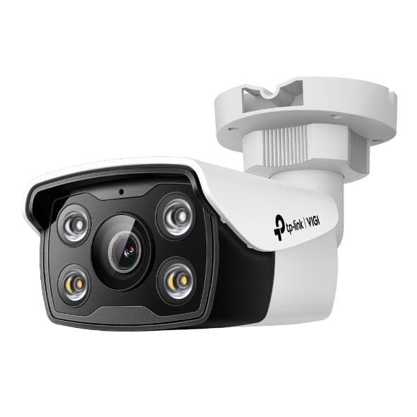 CAMERA IP TP-LINK VIGI, bullet, pt. exterior, dist. IR 30 m, tip lentila fixa 6 mm, 5 Mpx, 1 x RJ45 10/100M, carcasa metal, POE, "VIGI C350(6mm)"
