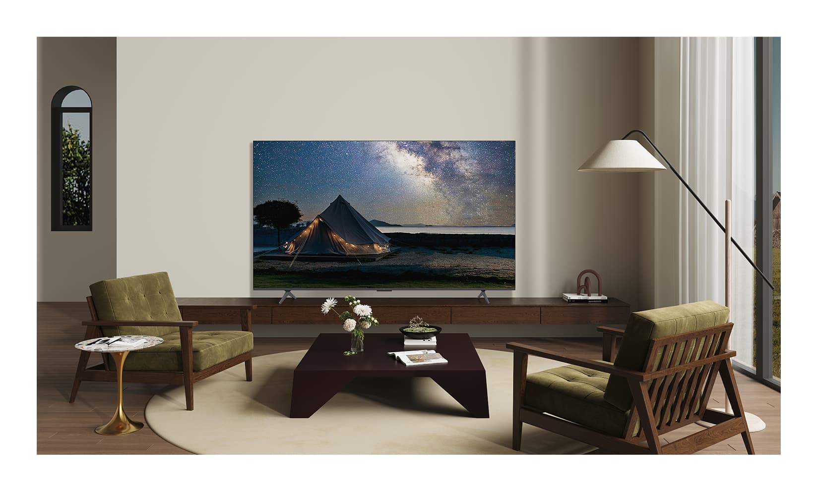 Televizor QLED TCL 127 cm (50") 50P79K, Ultra HD 4K, Smart TV, WiFi, CI+ "50P79K" — miniatură