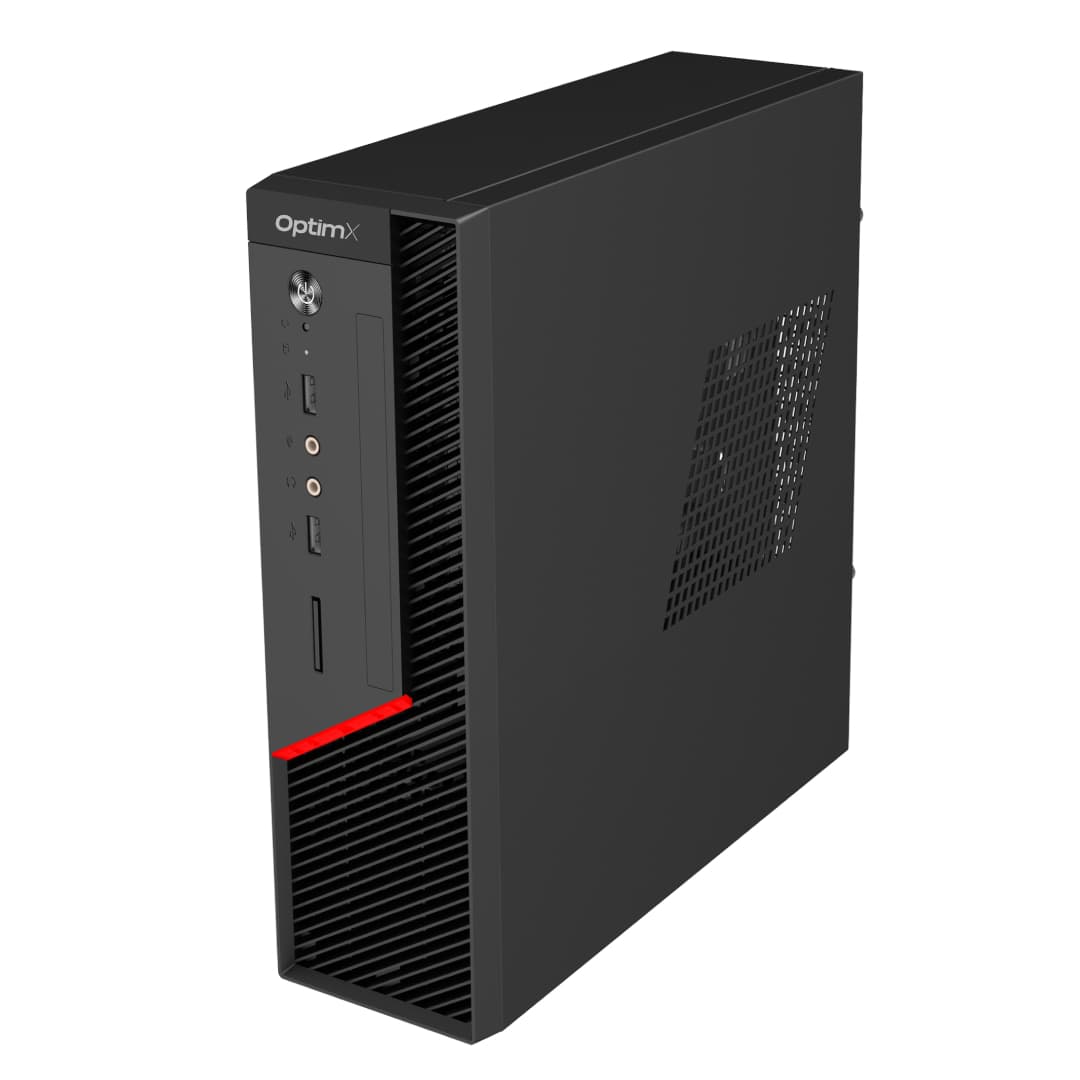 Barebone OptimX T7-12450H, CPU I5-12450HMotherboard,TFX-120W PSU,Europe Plug,WIFI 8821CE, BT 4.2, SFF "77003" — miniatură