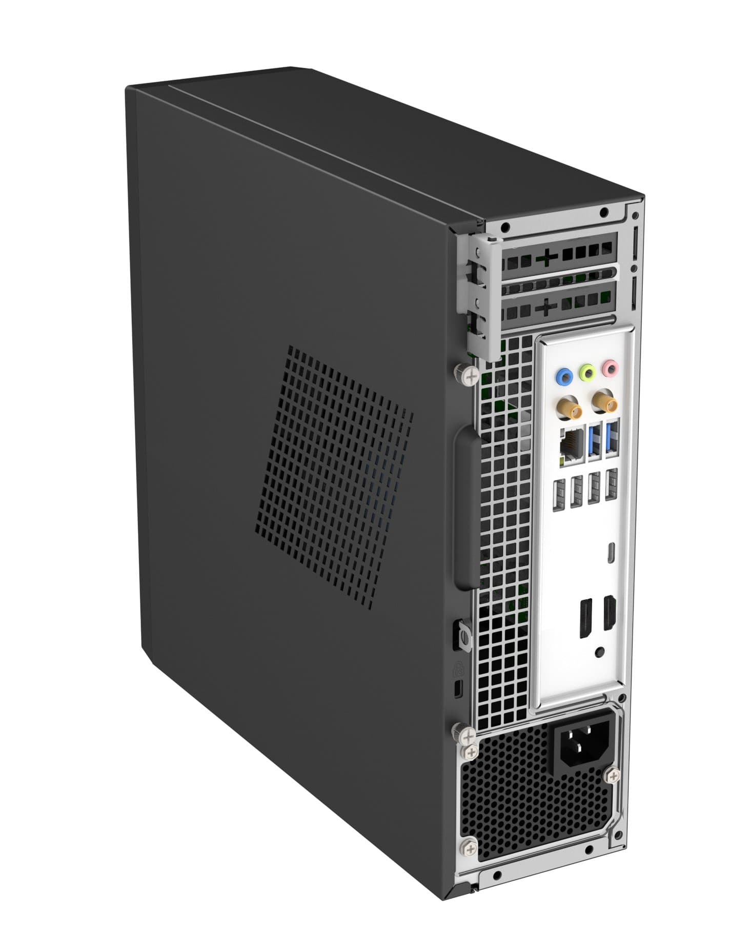 Barebone OptimX T7-12450H, CPU I5-12450HMotherboard,TFX-120W PSU,Europe Plug,WIFI 8821CE, BT 4.2, SFF "77003" — miniatură