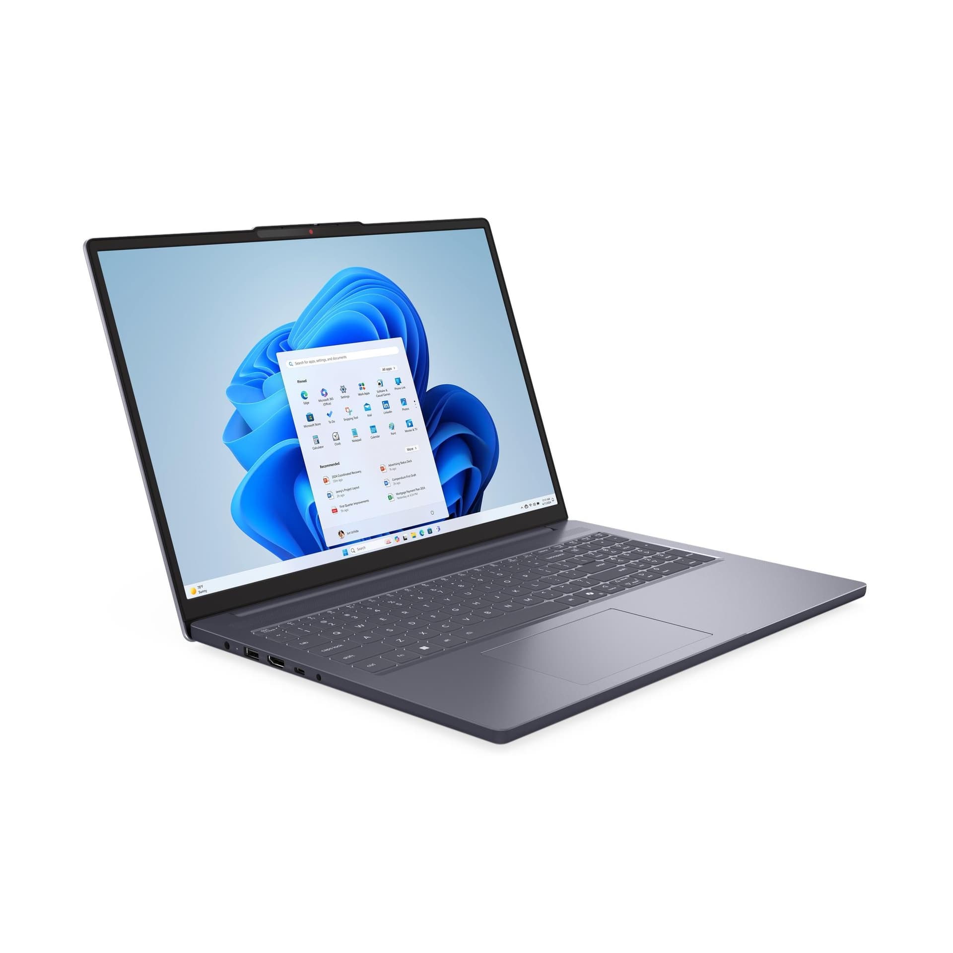 16 IdeaPad Slim 3 16IRH10, WUXGA IPS, Procesor Intel® CoreTM i5-13420H (12M Cache, up to 4.60 GHz), 16GB DDR5, 1TB SSD, Intel UHD, No OS, Luna Grey "83K2009LRM"