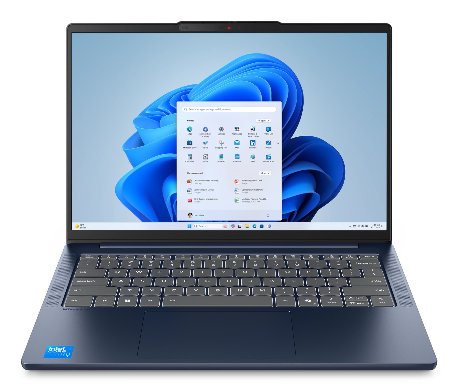 14 IdeaPad Slim 5 14IMH10, WUXGA OLED, Procesor Intel® CoreTM Ultra 5 135H (18M Cache, up to 4.60 GHz), 16GB DDR5, 1TB SSD, Intel Arc, No OS, Cosmic Blue "83V60029RM"