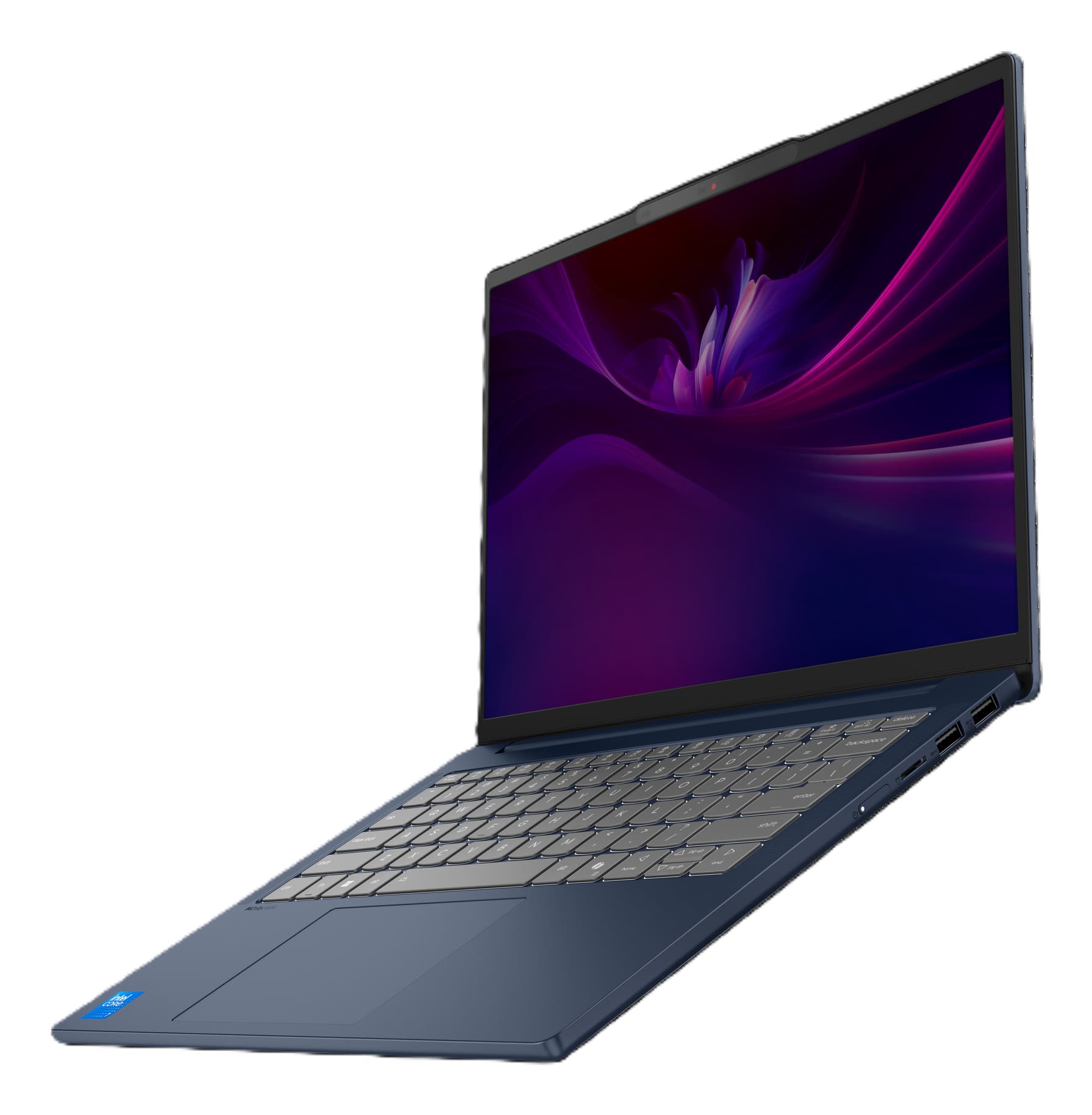 14 IdeaPad Slim 5 14IMH10, WUXGA OLED, Procesor Intel® CoreTM Ultra 5 135H (18M Cache, up to 4.60 GHz), 16GB DDR5, 1TB SSD, Intel Arc, No OS, Cosmic Blue "83V60029RM" — miniatură