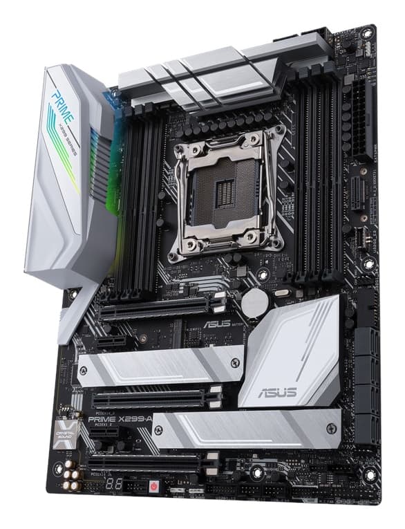 Placa de baza ASUS Prime X299-A II, Intel X299, LGA 2066, ATX "90MB11F0-M0EAY0" — miniatură