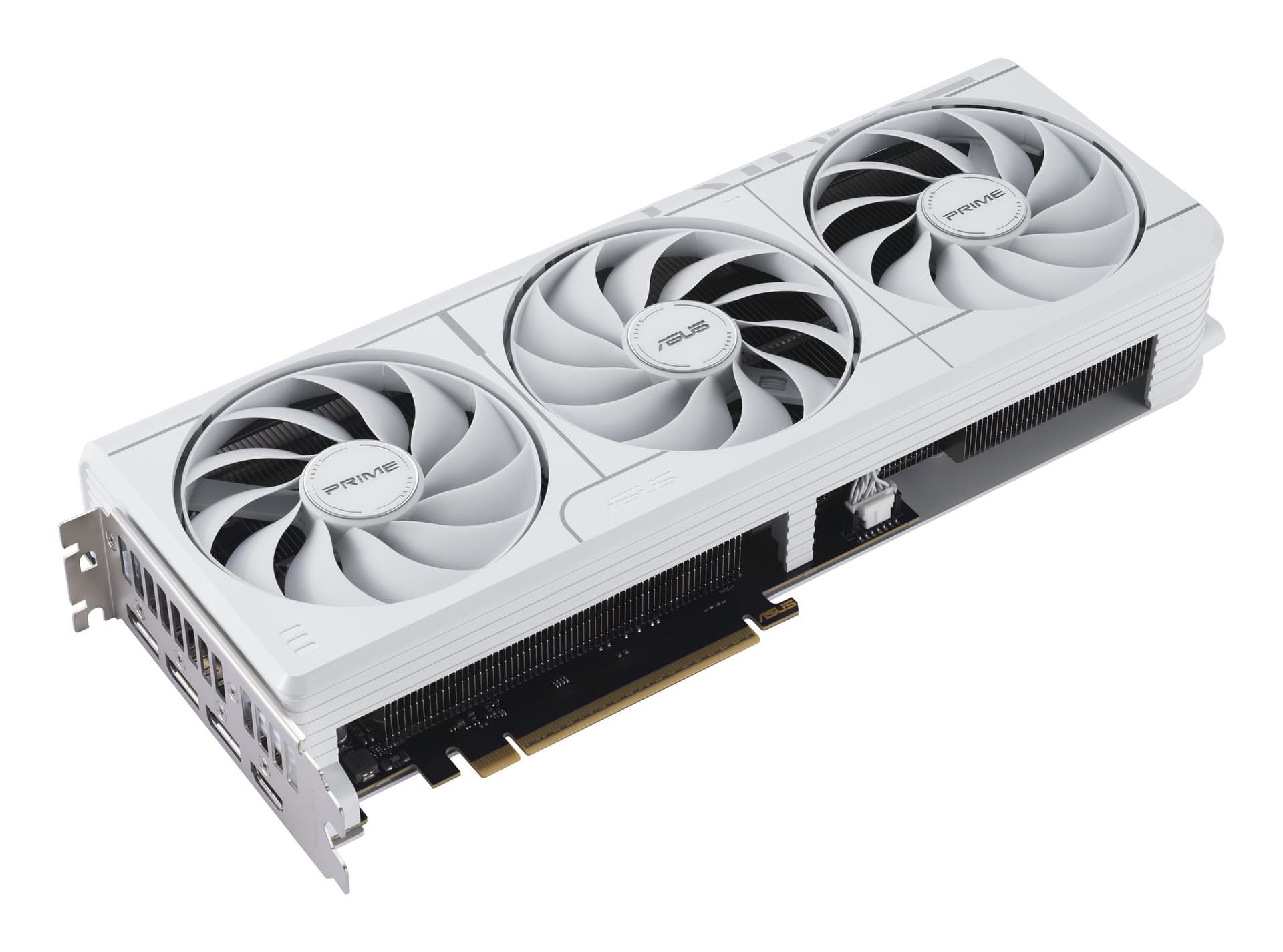 Placa video nVidia GeForce RTX 5070 PRIME OC White 12 GB, GDDR7, 192 bit "90YV0M19-M0NA00" — miniatură