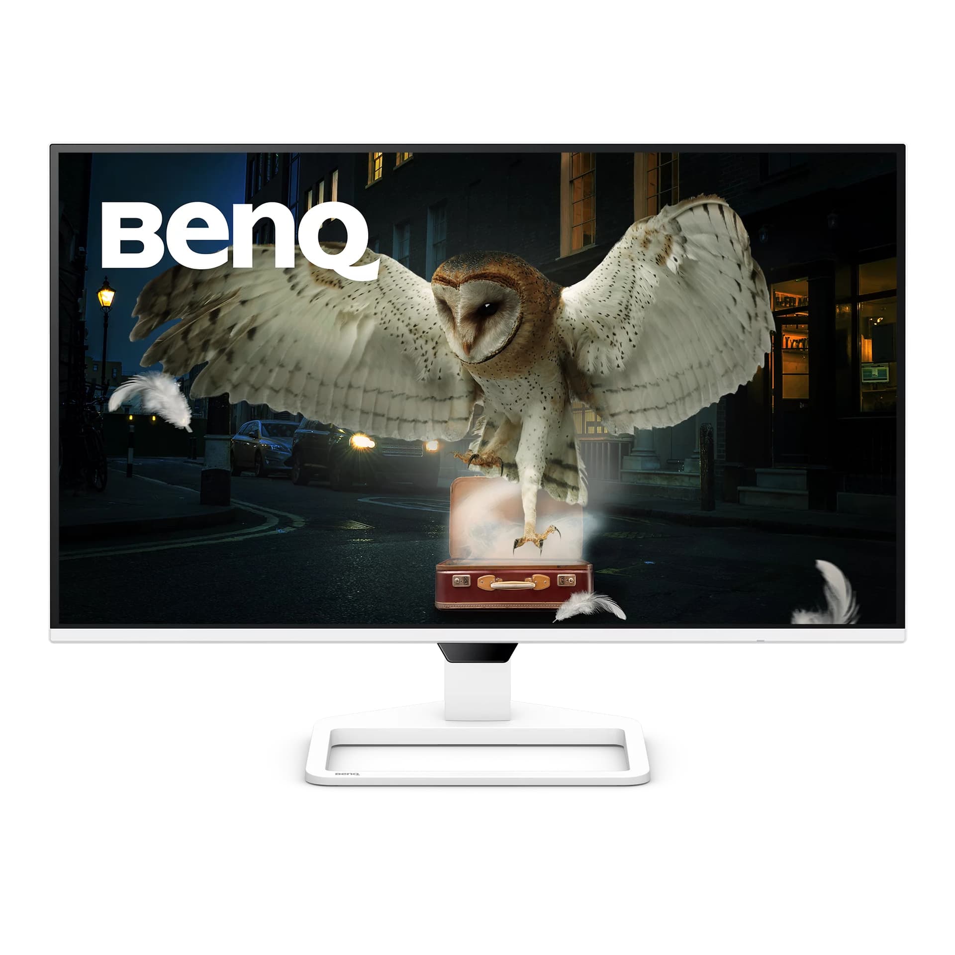 Monitor Gaming IPS LED BenQ 27" EW270Q, QHD (2560 x 1440), HDMI, DisplayPort, Boxe, 200 Hz, 1 ms (Alb) "9H.LP7LA.TBE"