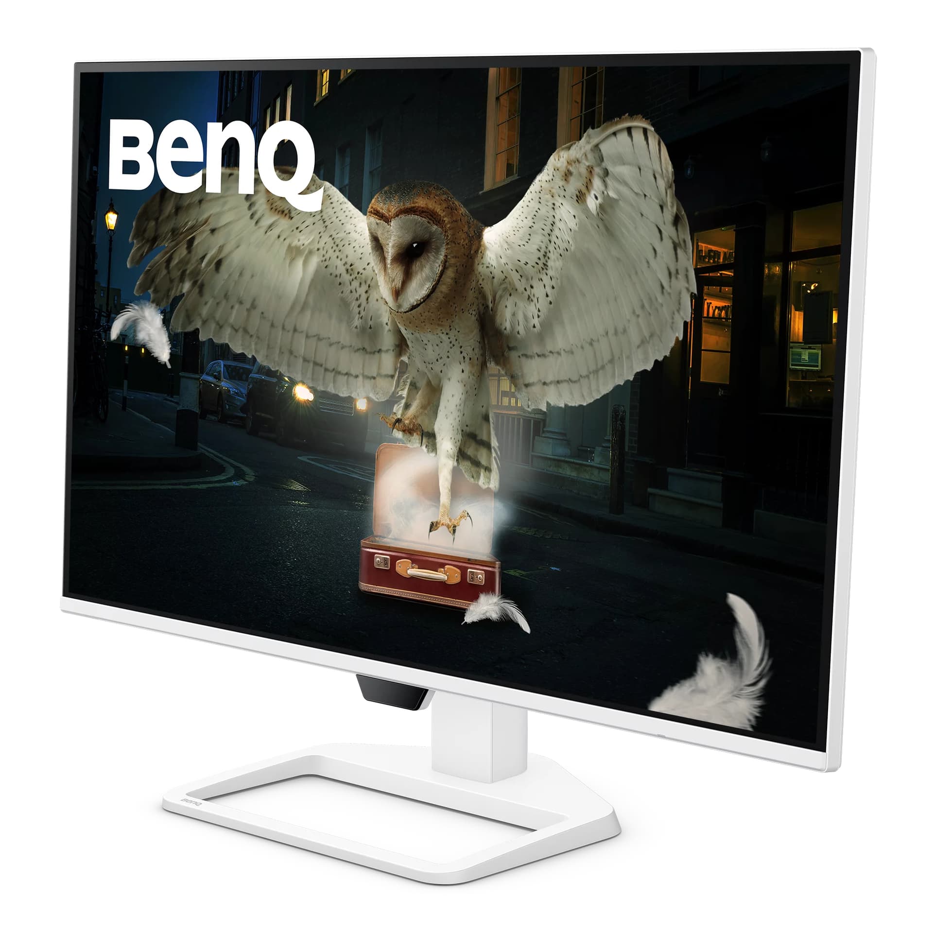 Monitor Gaming IPS LED BenQ 27" EW270Q, QHD (2560 x 1440), HDMI, DisplayPort, Boxe, 200 Hz, 1 ms (Alb) "9H.LP7LA.TBE" — miniatură