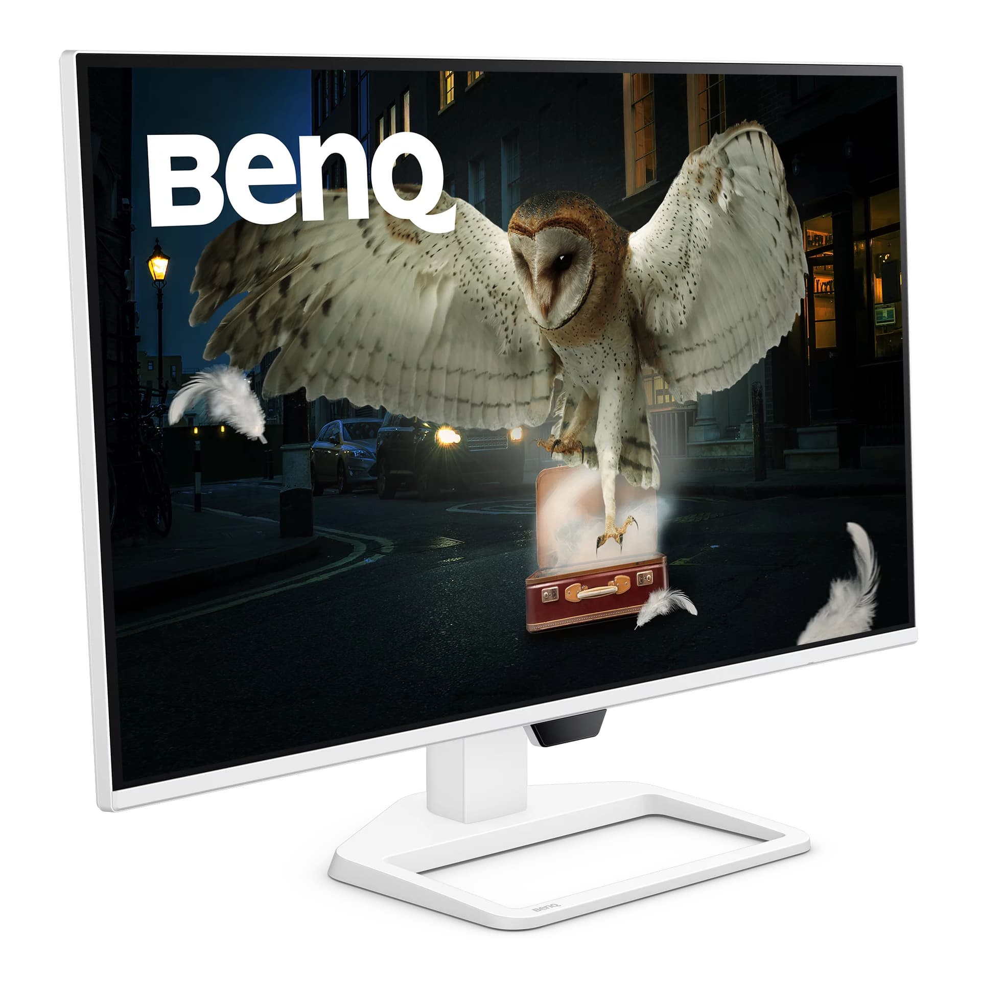 Monitor Gaming IPS LED BenQ 27" EW270Q, QHD (2560 x 1440), HDMI, DisplayPort, Boxe, 200 Hz, 1 ms (Alb) "9H.LP7LA.TBE" — miniatură