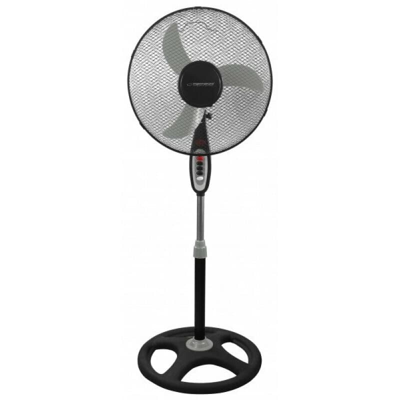 Ventilator cu picior Esperanza Typhoon EHF002KE diametru 40cm 50W Negru/Gri "EHF002KE"