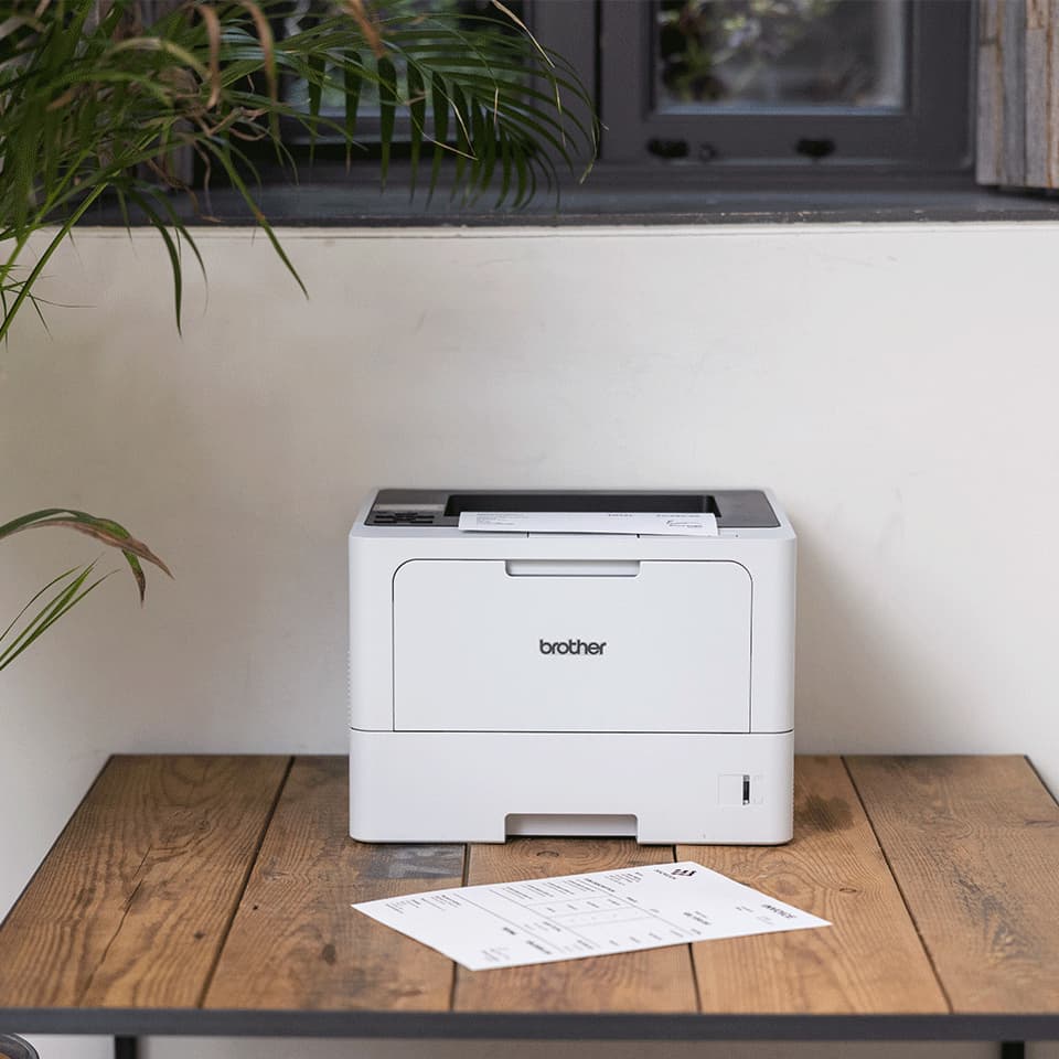 Imprimanta Laser Mono Brother L5215DN, A4, Functii: Imprimare, Vit.Print. 48ppm, Conectivitate:USB|RET, Duplex:Da, ADF:Nu, DOAR PROIECTE, (incl.TV 40lei) "HLL5215DNRE1 " — miniatură