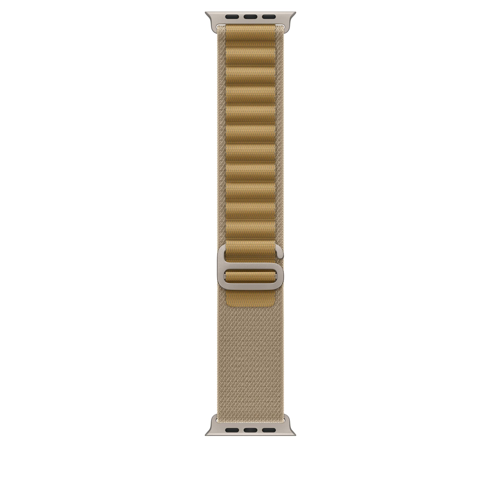 Curea Smartwatch Apple MXN13ZM/A pentru Watch 49mm, Alpine Loop, Small (Bej) "MXN13ZM/A"