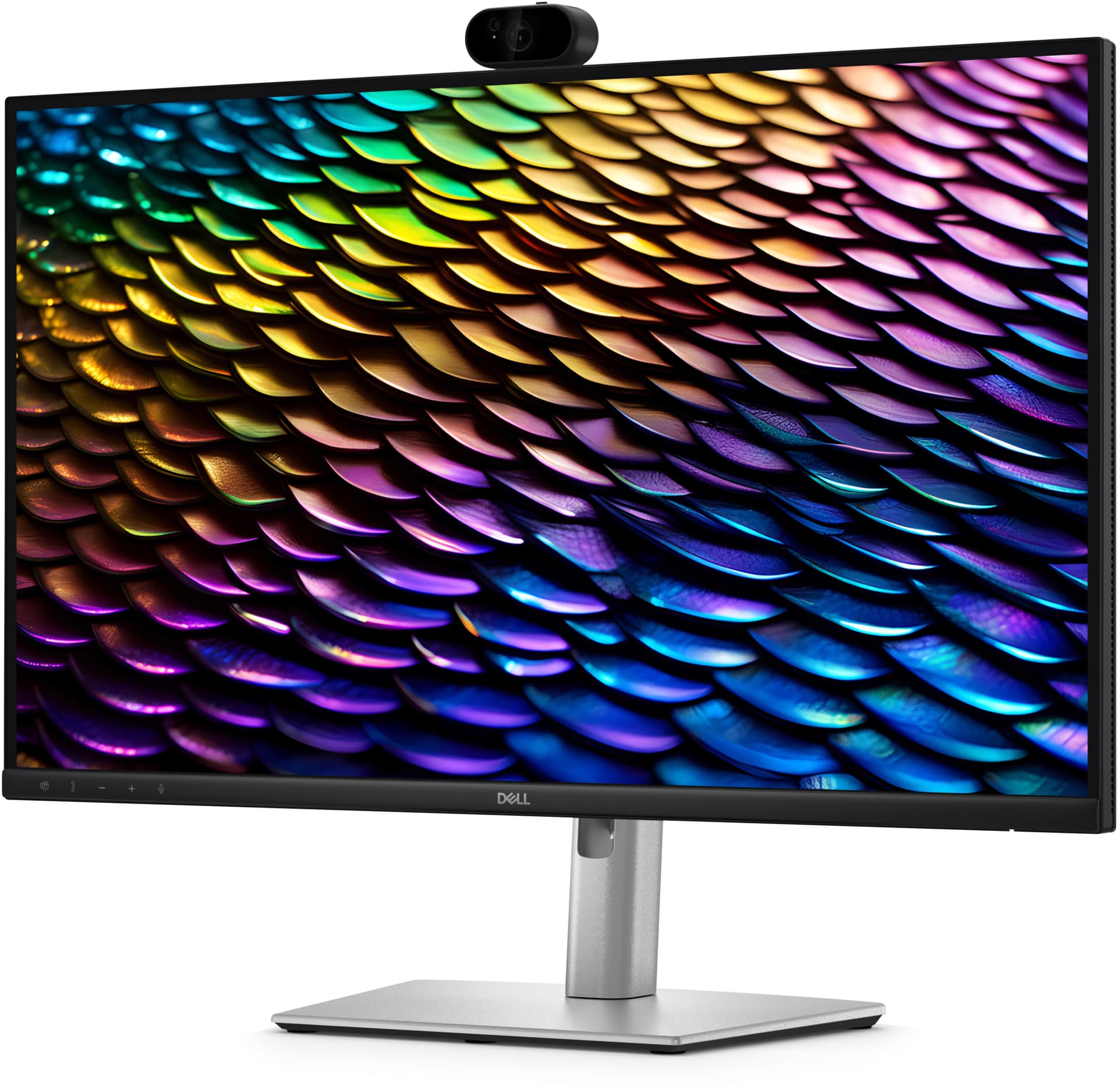 Dell Pro P 27 USB-C Hub Conferencing Monitor - P2726DEB 27" QHD 2460x1440 at 100Hz, 109 PPI, 16:9, IPS, AG, 350 cd/m2, 1500:1, 178/178, 5ms/8ms, HDMI, DP, USB A/B/C,RJ45, Webcam, Mic, Speakers "P2726DEB-05" — miniatură