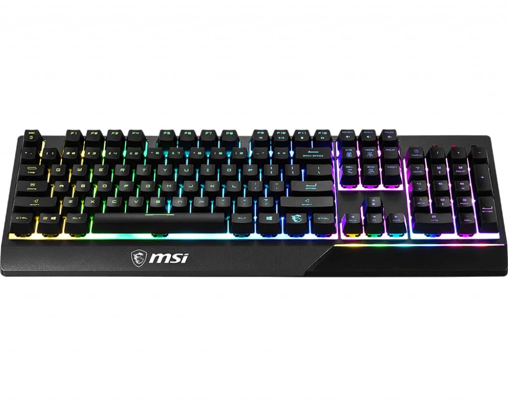 Tastatura Gaming MSI VIGOR GK30, iluminare RGB, USB (Negru) "S11-04US601-CLA" — miniatură