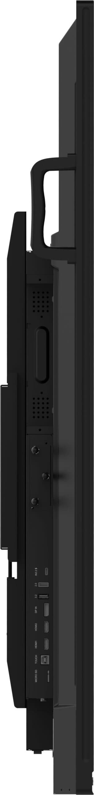 Iiyama Prolite TE7513A-B2AG 75UHD VA 3840x2160 400cd 1200:1 8ms Android 1, 8/128GB, VGA, 2x HDMI, 2x USB-C, mini-jack, Optical Out (S/PDIF), USB Touch Interface, Landscape mode,Media Play USB Ports "TE7513A-B2AG" — miniatură