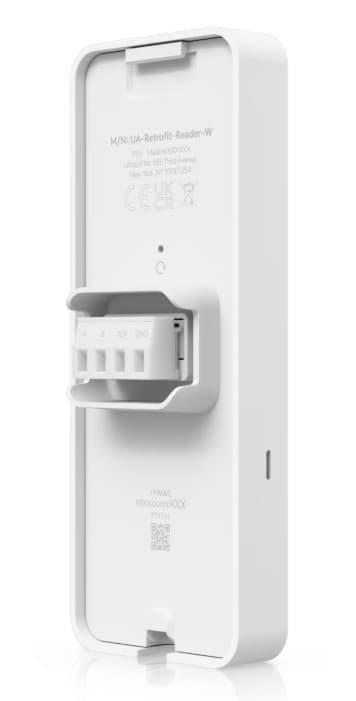 Ubiquiti UA-Retrofit-Reader-W Indoor/outdoor OSDP reader with NFC Card and Touch Pass support, compatible with the UniFi Retrofit Hub using existing cabling, White "UA-RETROFIT-READER-W" — miniatură