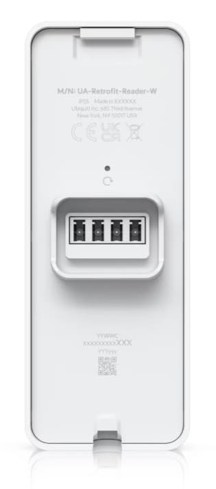 Ubiquiti UA-Retrofit-Reader-W Indoor/outdoor OSDP reader with NFC Card and Touch Pass support, compatible with the UniFi Retrofit Hub using existing cabling, White "UA-RETROFIT-READER-W" — miniatură