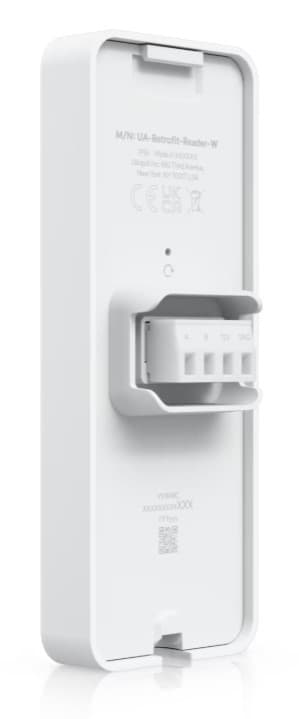 Ubiquiti UA-Retrofit-Reader-W Indoor/outdoor OSDP reader with NFC Card and Touch Pass support, compatible with the UniFi Retrofit Hub using existing cabling, White "UA-RETROFIT-READER-W" — miniatură