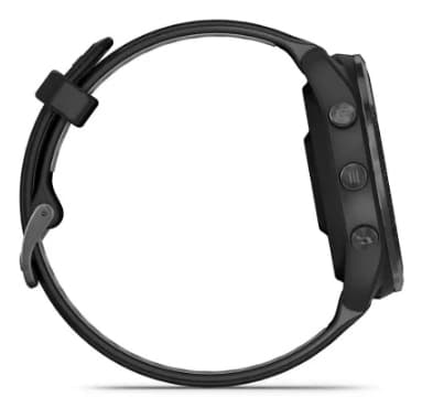 Smartwatch Garmin Forerunner 965 GPS, 47mm, Ecran AMOLED 1.4", Bluetooth, Wi-Fi, 32GB Flash, Giroscop, Termometru, Monitorizare avansata somn, 5 ATM (Negru) "010-02809-10" — miniatură