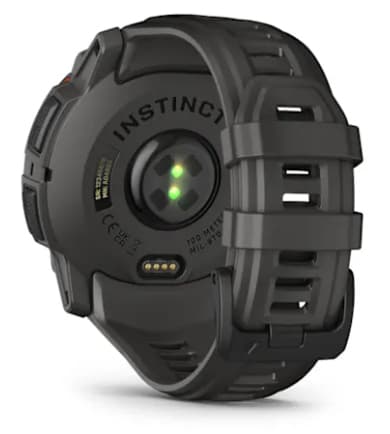 Smartwatch Garmin 010-02935-00Smartwatch Garmin Instinct 3 Solar, GPS, 50mm, Ecran 1.1", Bluetooth, ANT+, Android/iOS, 10 ATM, Curea Silicon Negru (Negru) "010-02935-00" — miniatură