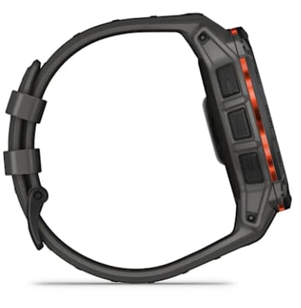 Smartwatch Garmin 010-02935-00Smartwatch Garmin Instinct 3 Solar, GPS, 50mm, Ecran 1.1", Bluetooth, ANT+, Android/iOS, 10 ATM, Curea Silicon Negru (Negru) "010-02935-00" — miniatură