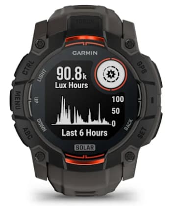 Smartwatch Garmin 010-02935-00Smartwatch Garmin Instinct 3 Solar, GPS, 50mm, Ecran 1.1", Bluetooth, ANT+, Android/iOS, 10 ATM, Curea Silicon Negru (Negru) "010-02935-00" — miniatură