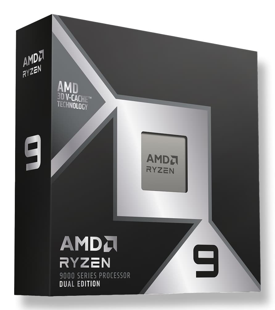 Procesor AMD Ryzen 9 9950X3D2 Dual Edition, 4.3GHz, 192MB, 200W, AM5 (Box) "100-000001978" — miniatură