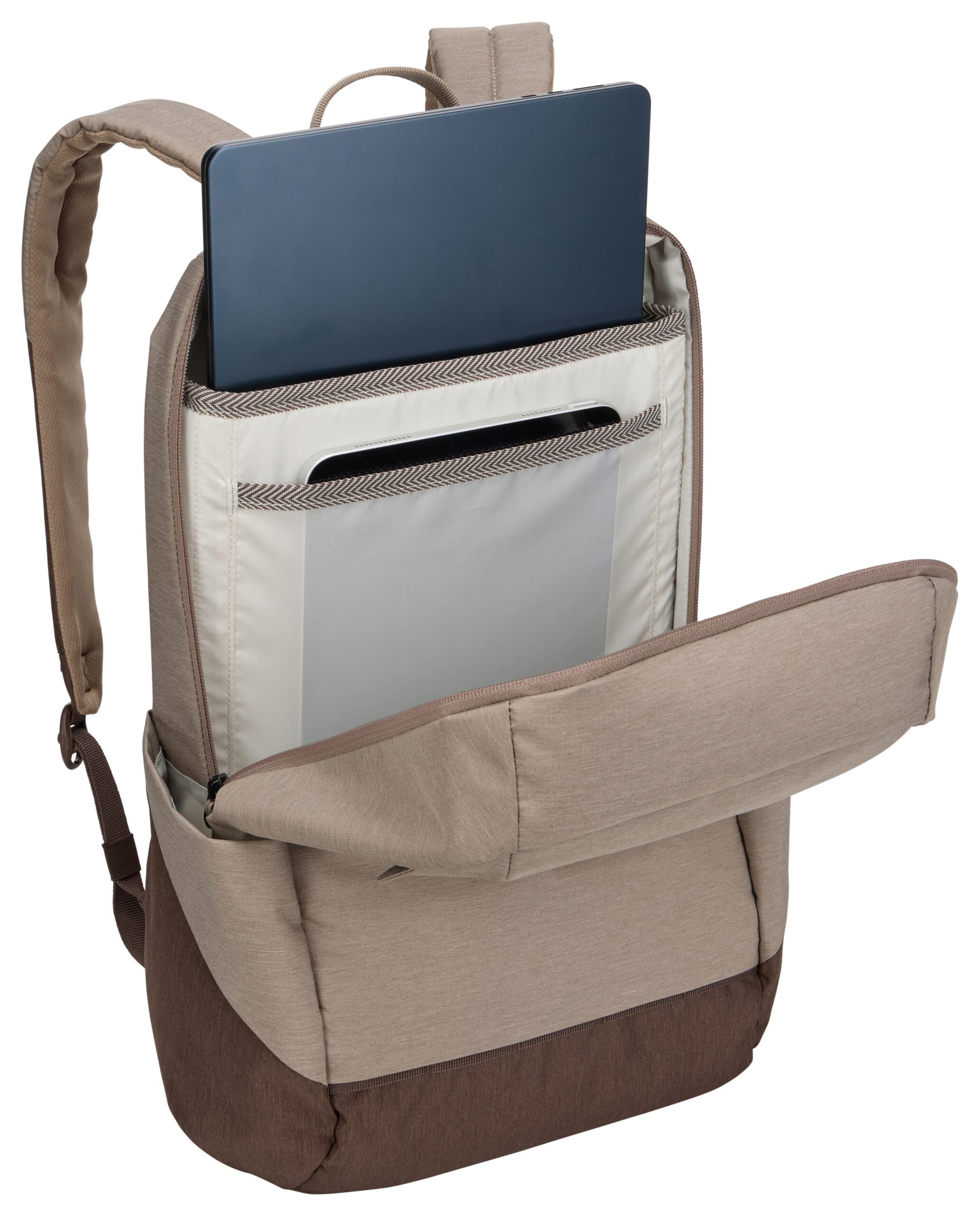 Rucsac THULE cu compartiment laptop 16'' , Lithos, 20L, Nuanced Brown TLBP216 3205452 — miniatură
