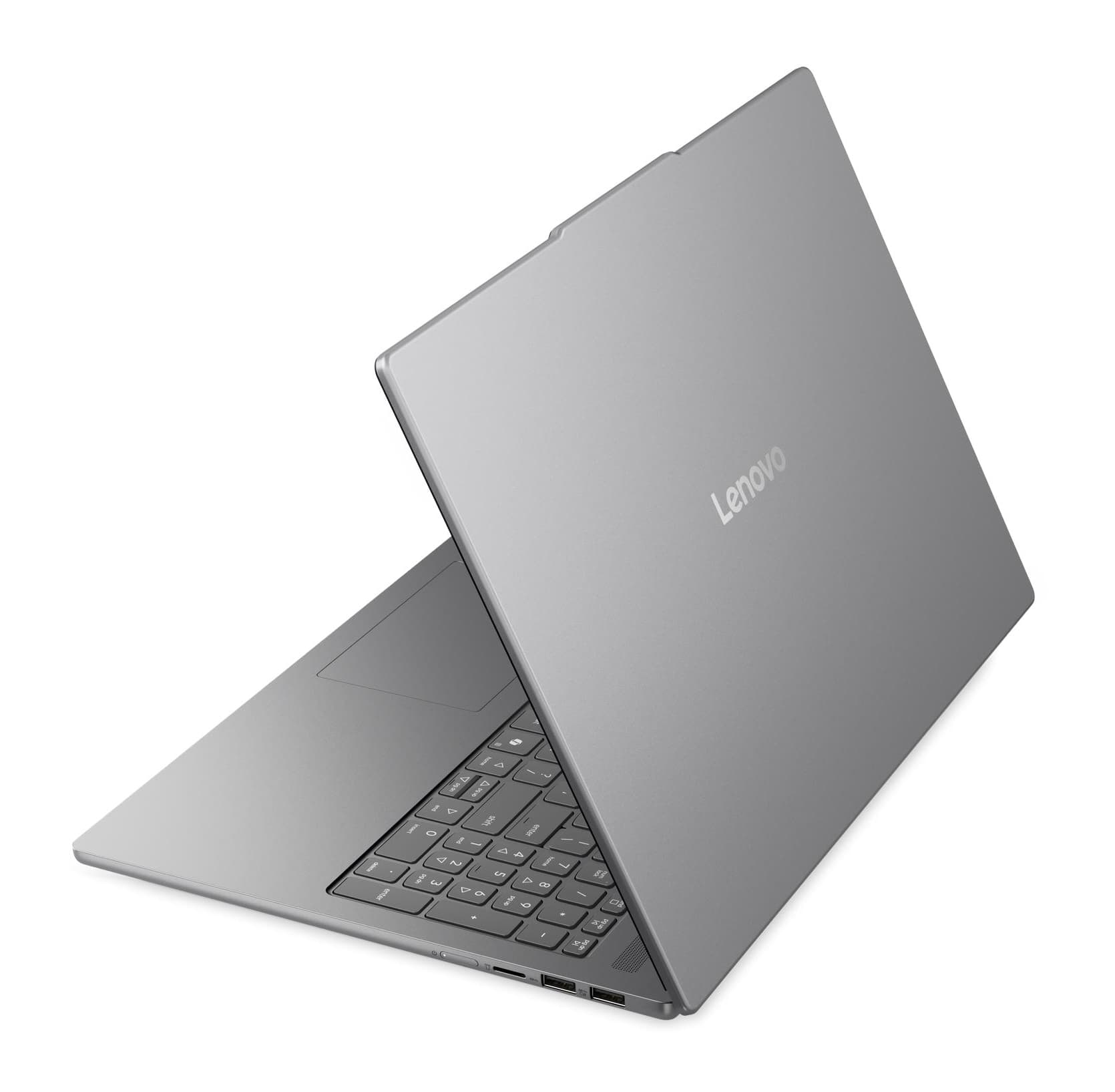 16 IdeaPad Slim 5 16IPH11, 2.8K OLED 120Hz, Procesor Intel® Core™ Ultra 7 356H (18M Cache, up to 4.70 GHz), 32GB DDR5, 1TB SSD, Intel Graphics, No OS, Luna Grey "83S60036RM" — miniatură