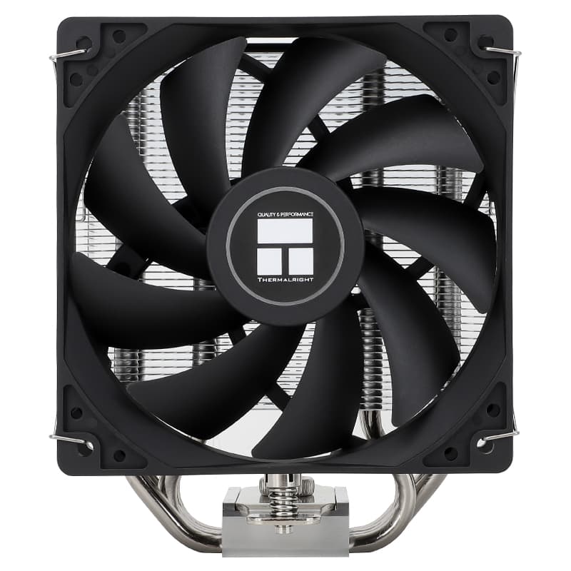 COOLER Thermalright "Assassin X 120 Refined SE", skt. Intel si AMD, racire cu aer, vent. 1 x 120mm (TL-C12C-S), 1550 rpm, 4 heatpipes, inaltime 148mm, negru, "Assassin X 120 Refined SE" — miniatură