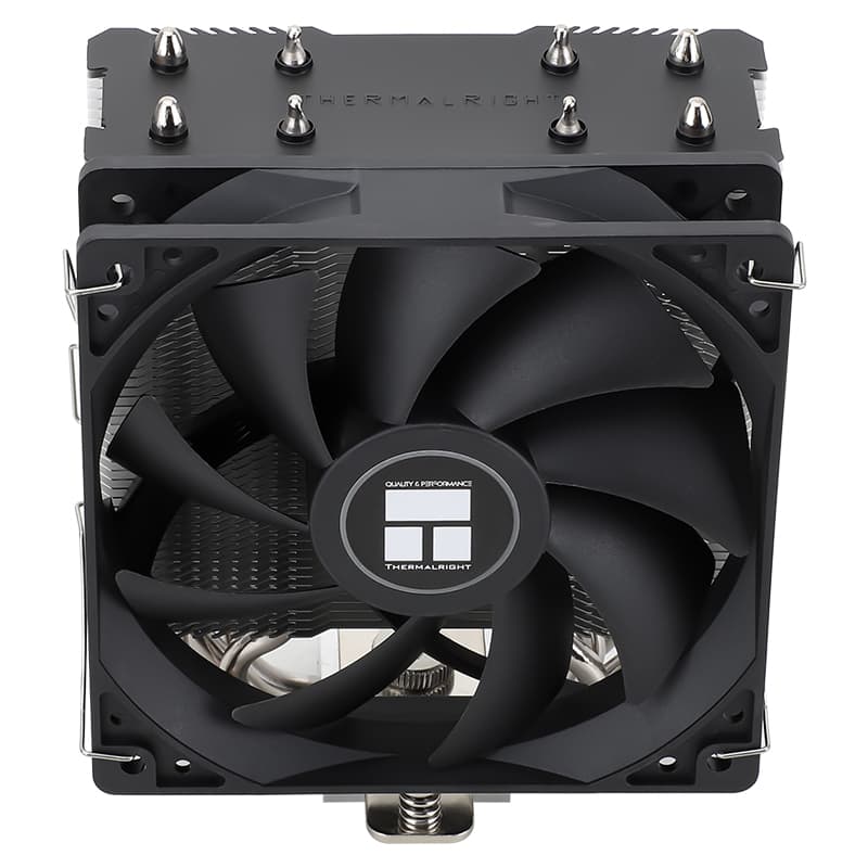 COOLER Thermalright "Assassin X 120 Refined SE", skt. Intel si AMD, racire cu aer, vent. 1 x 120mm (TL-C12C-S), 1550 rpm, 4 heatpipes, inaltime 148mm, negru, "Assassin X 120 Refined SE" — miniatură