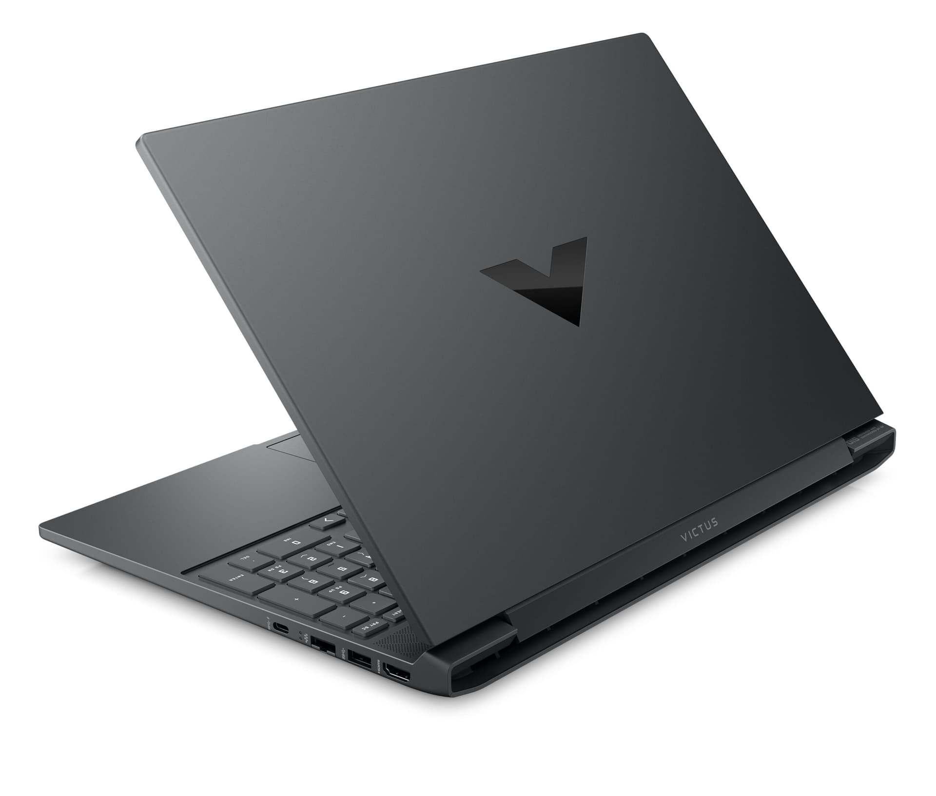 Gaming 15.6 Victus 15-fa2104nn, FHD IPS 144Hz, Procesor Intel® CoreTM i7 14650HX (30M Cache, up to 5.20 GHz), 24GB DDR5, 1TB SSD, GeForce RTX 4050 6GB, Free DOS, Mica Silver "C57CDEA" — miniatură
