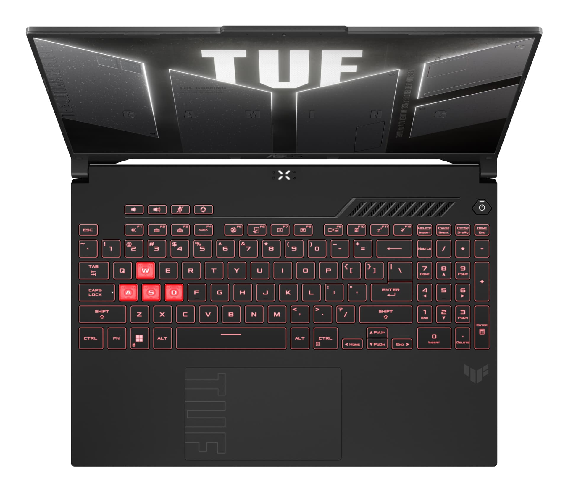 Laptop Gaming ASUS TUF A16 FA607NUG-RL117 (Procesor AMD Ryzen™ 7 7445HS (16M Cache, up to 4.7 GHz), 16" FHD+ 144Hz, 16GB, 512GB SSD, nVidia GeForce RTX 4050 @6GB, Negru/Gri) "FA607NUG-RL117" — miniatură