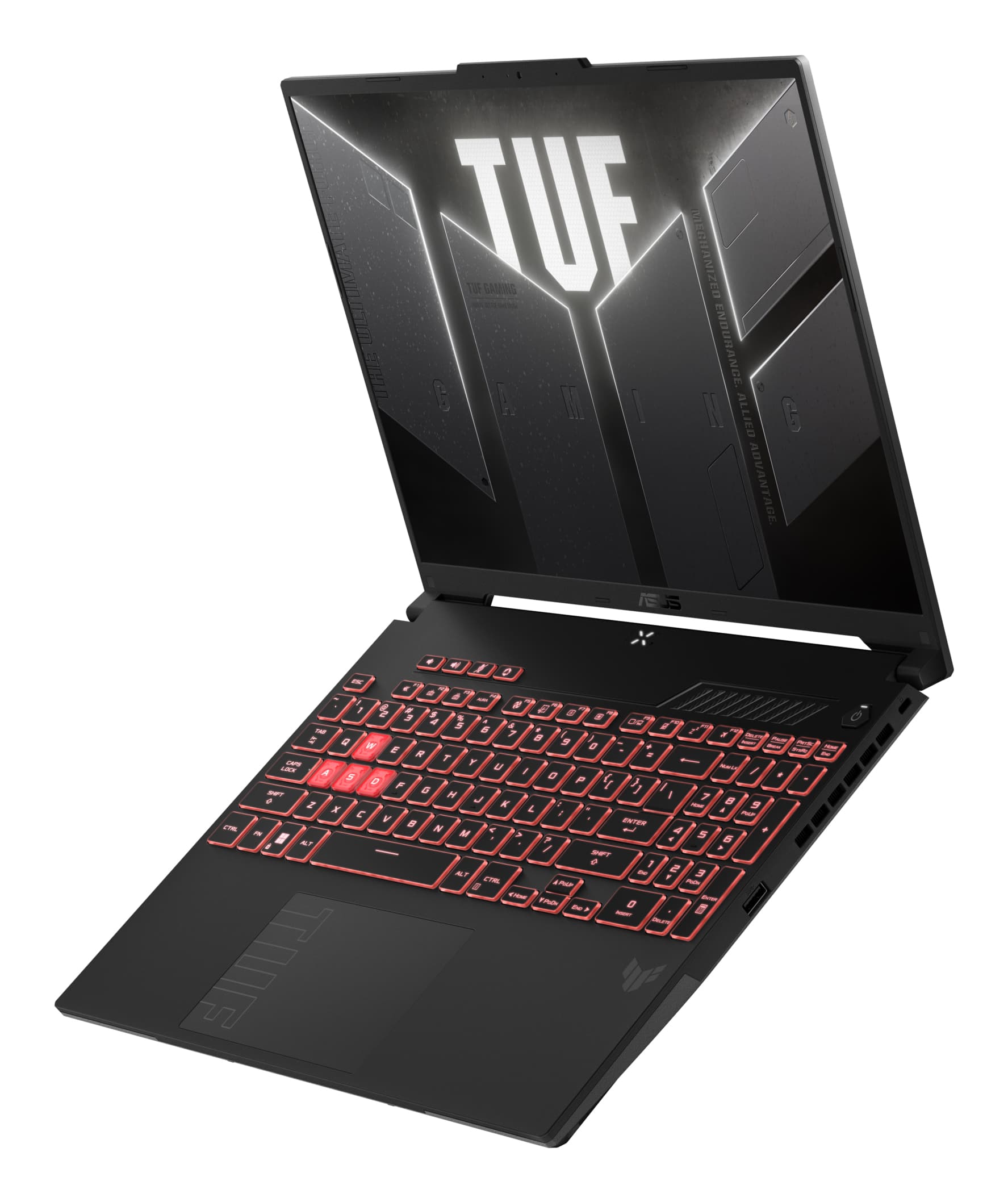 Laptop Gaming ASUS TUF A16 FA607NUG-RL117 (Procesor AMD Ryzen™ 7 7445HS (16M Cache, up to 4.7 GHz), 16" FHD+ 144Hz, 16GB, 512GB SSD, nVidia GeForce RTX 4050 @6GB, Negru/Gri) "FA607NUG-RL117" — miniatură