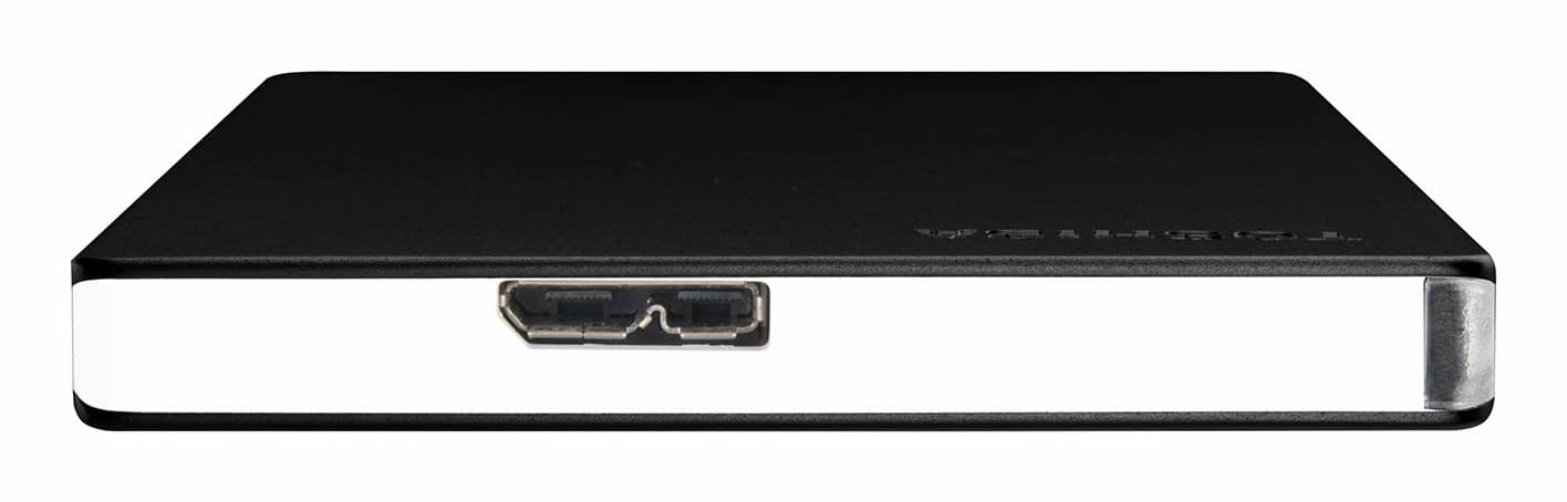 HDD extern TOSHIBA Canvio Slim, 2TB, USB 3.2 (Negru) "HDTD320EK3EA" — miniatură