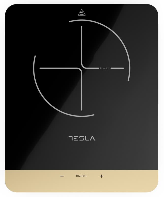 Plita portabila cu inductie Tesla IC401B, 2000W25x25cm, 8 niveluri putere, Negru "IC401B"