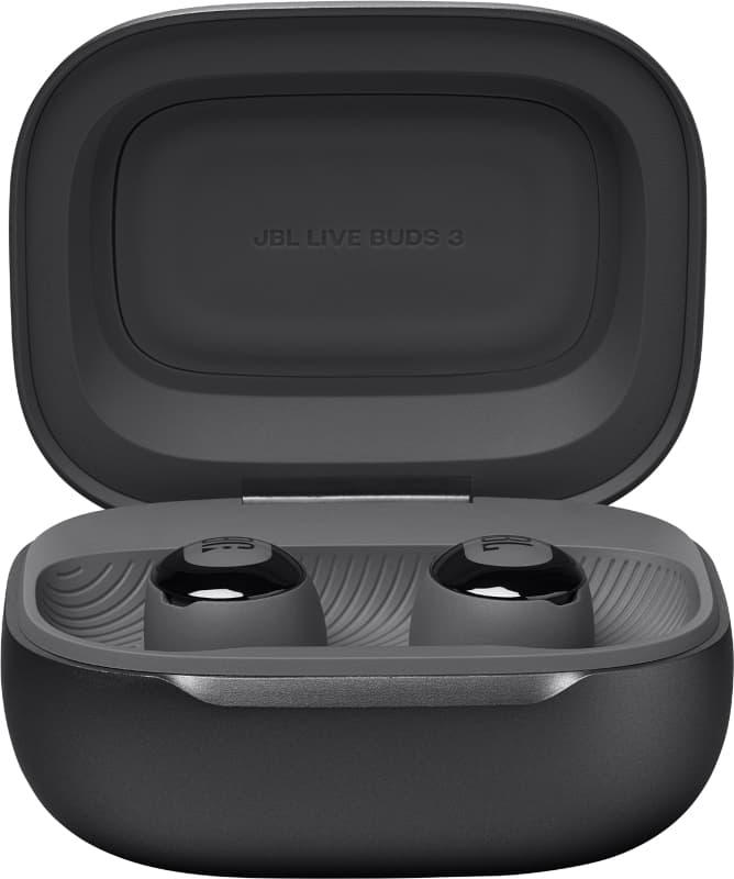 Casti bluetooth, JBL wireless, airpods si audio "JBLLIVEBUDS3BLK" — miniatură