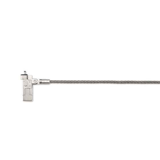 CABLU securitate KENSINGTON pt. notebook slot Nano, cheie standard, compatibil cu slot slim nano,1.8m, cablu otel carbon, 5mm, permite pivotare si rotire cablu, "NanoSaver" "K60630WW" — miniatură