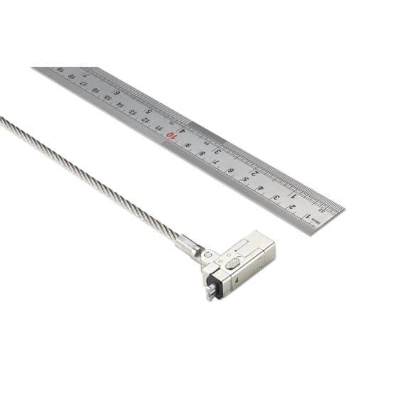 CABLU securitate KENSINGTON pt. notebook slot Nano, cheie standard, compatibil cu slot slim nano,1.8m, cablu otel carbon, 5mm, permite pivotare si rotire cablu, "NanoSaver" "K60630WW" — miniatură