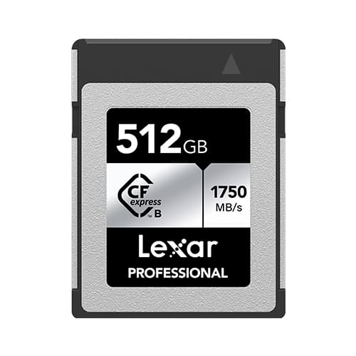 Card de memorie Lexar Professional SILVER, 512GB, CFexpress, Type B, PCI Express 3.0 "LCXEXSL512G-RNENG"