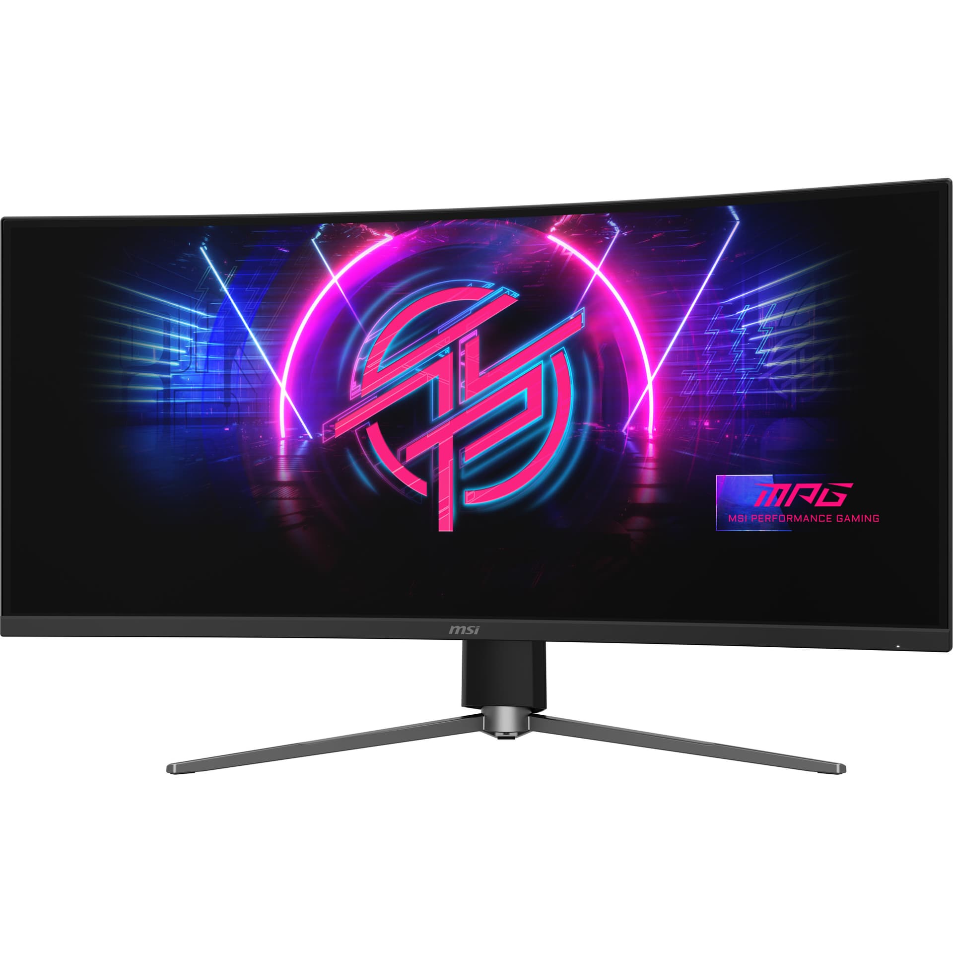 Monitor Gaming Rapid VA LED MSI 34" MPG 346CQRF X24, UWQHD (3440 x 1440), HDMI, DisplayPort, Ecran Curbat, 240 Hz, 0.5 ms (Negru) "MPG 346CQRF X24" — miniatură