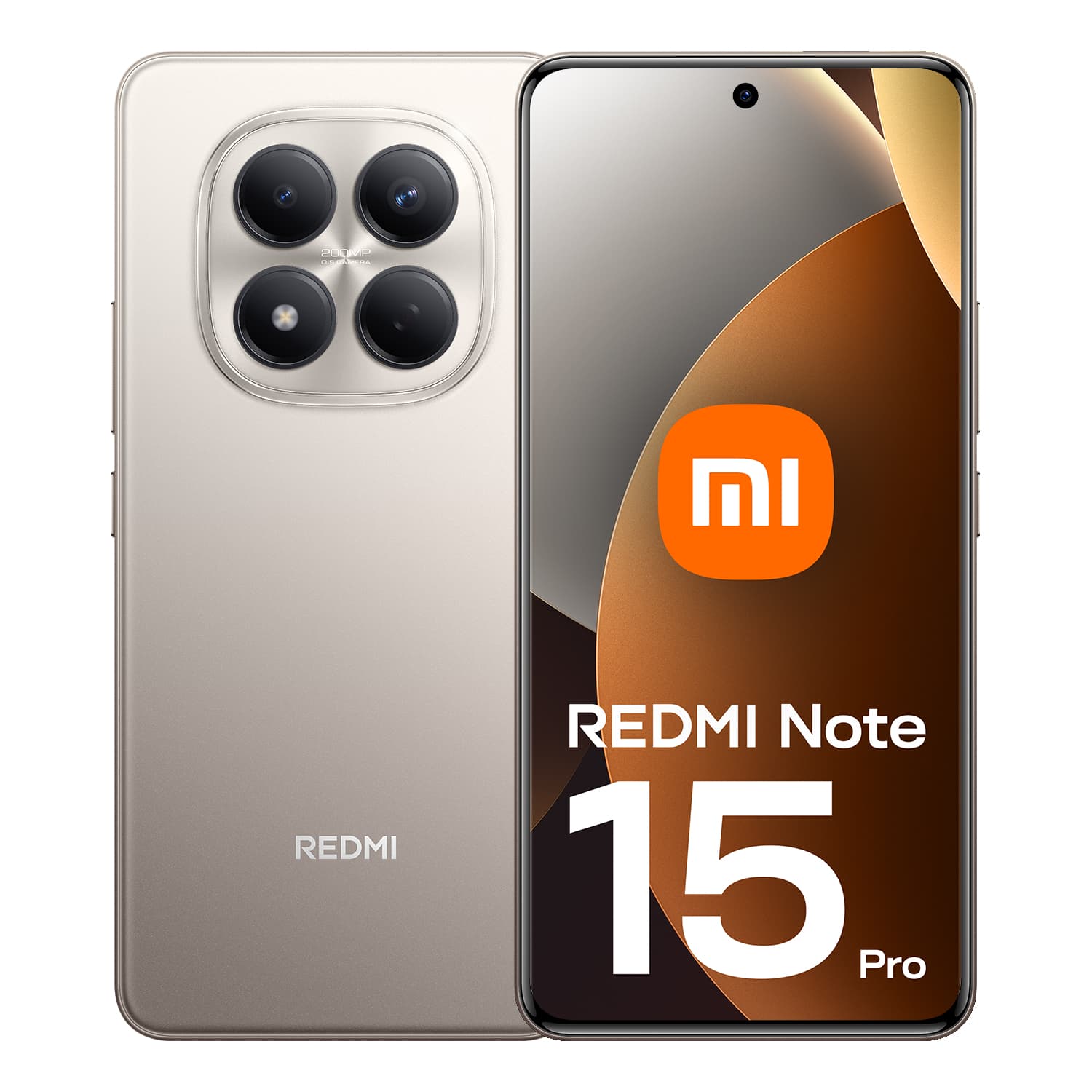 Smartphone Redmi Note 15 Pro 256GB 8GB RAM Dual SIM Titanium "MZB0MGWEU"