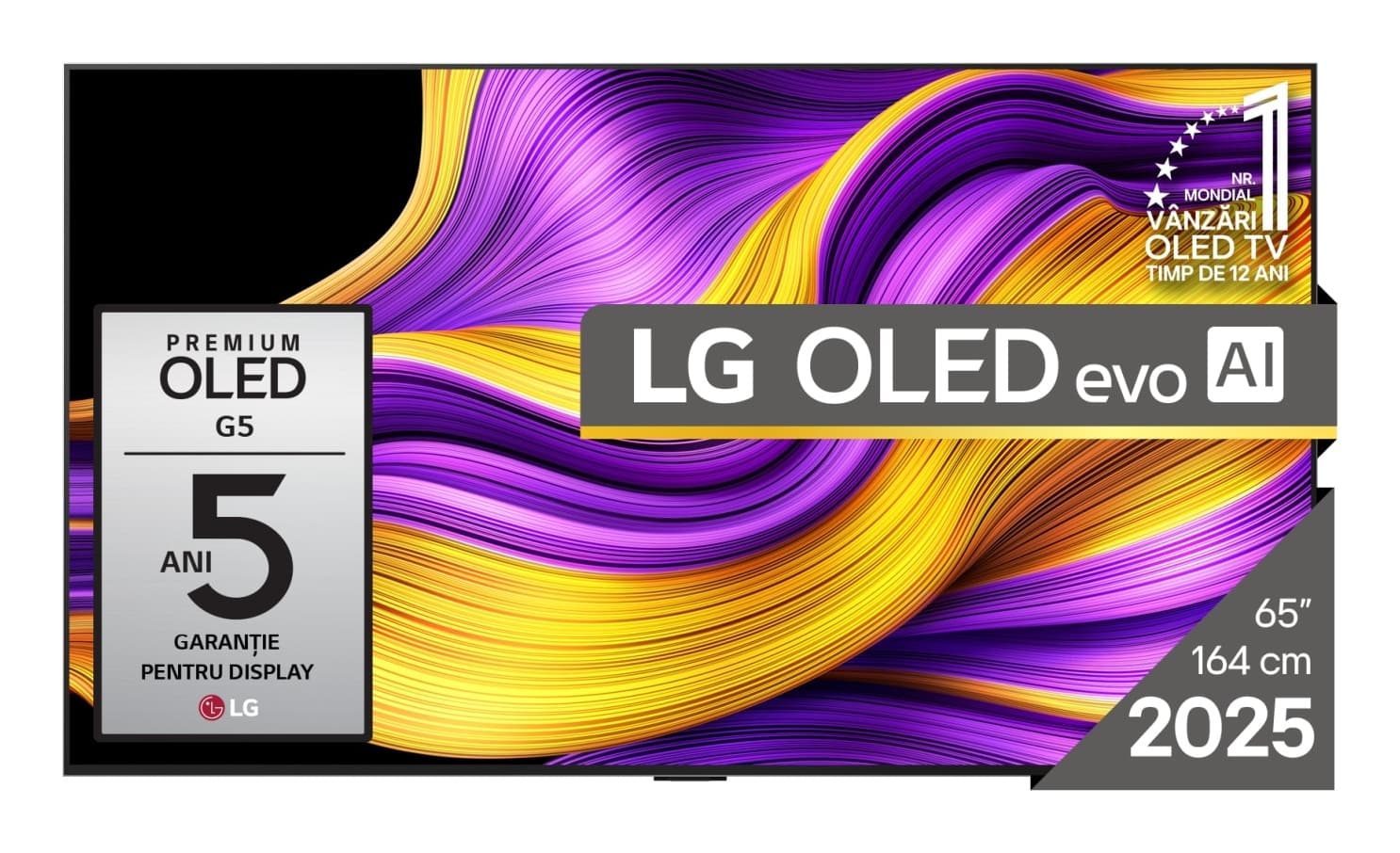 Televizor OLED LG 165 cm (65") OLED65G51LW, Ultra HD 4K, WiFi, CI+ "OLED65G51LW"