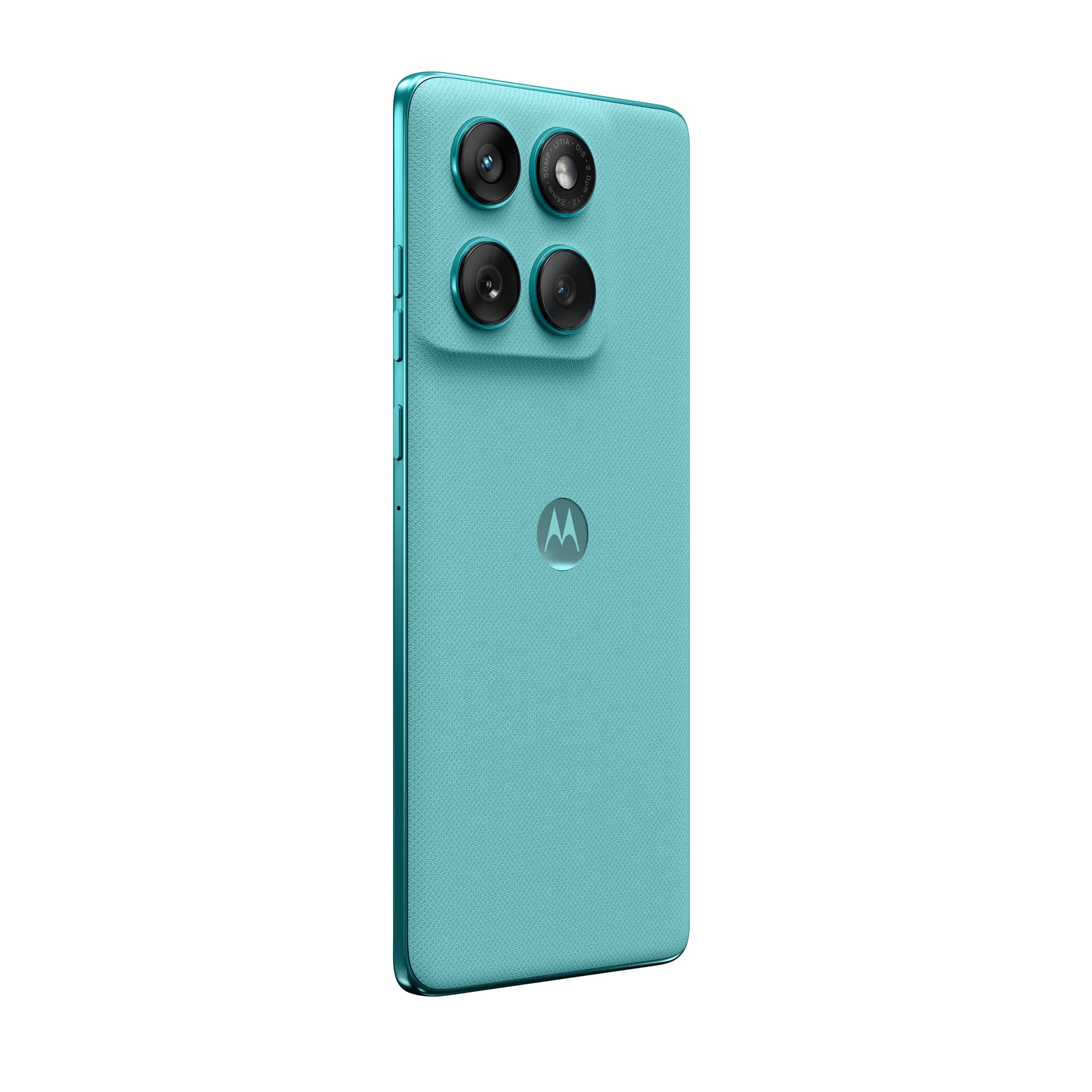 Telefon Mobil Motorola Edge 60 Fusion, Procesor Mediatek Dimensity 7300, P-OLED 6.67", 8GB RAM, 256GB Flash, Camera Dubla 50 + 13 MP, Wi-Fi, 5G, Dual Sim, Android (Albastru deschis) "PB7E0035PL" — miniatură