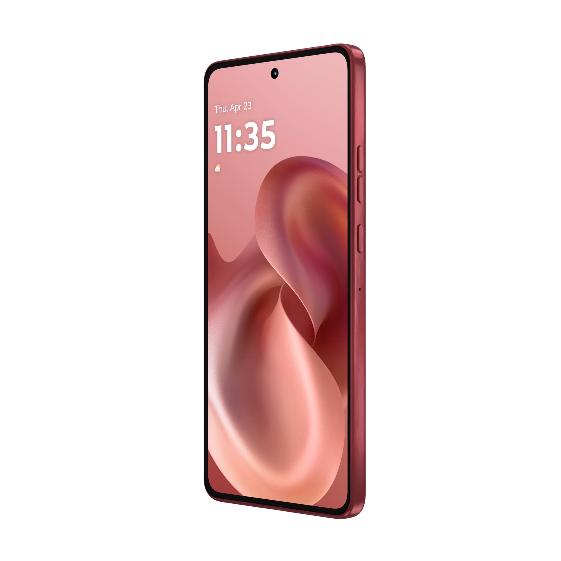 Telefon Mobil Motorola Moto G86, Procesor Mediatek Dimensity 7300, P-OLED 6.67", 12GB RAM, 256GB Flash, Camera Duala 50 + 8 MP, Wi-Fi, 5G, Dual Sim, Android (Roz) "PB8X0035PL" — miniatură